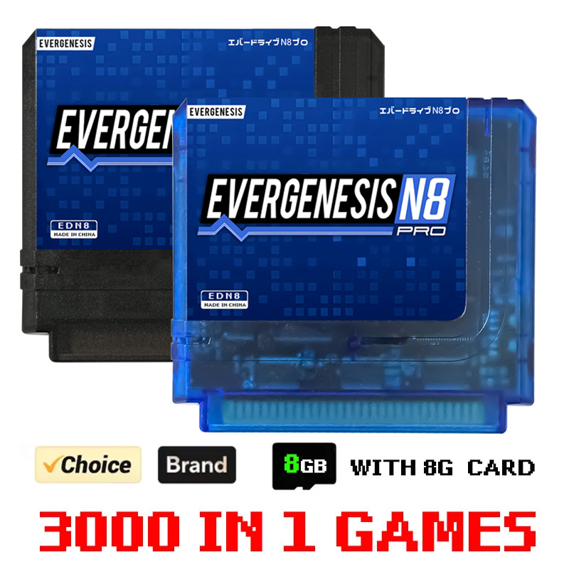 Retro Game Card - Cartuchos de juego ED N8 Pro