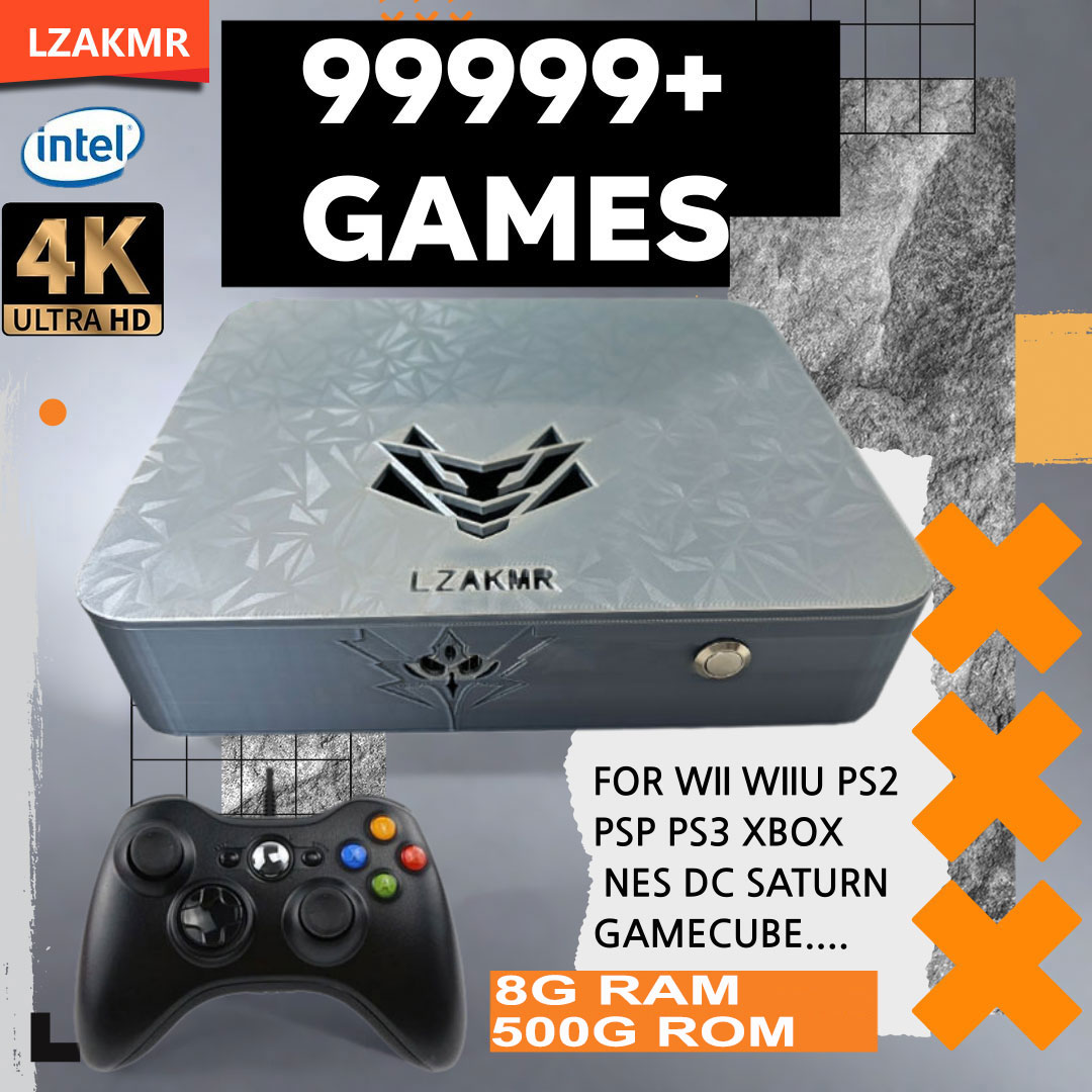Retro X8 Gaming Console - Consola de Juegos de Sistema Dual