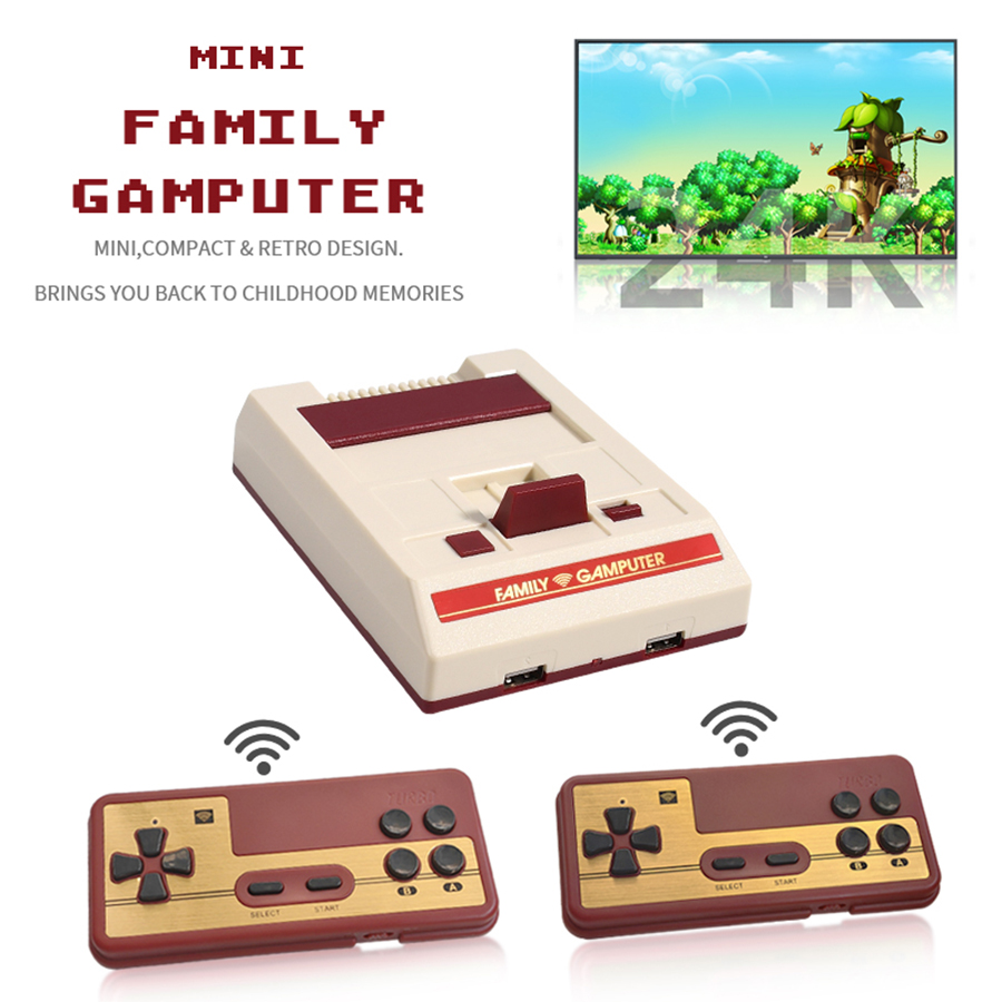 Retro Gaming Devices - Mini consola de juegos portátil FC