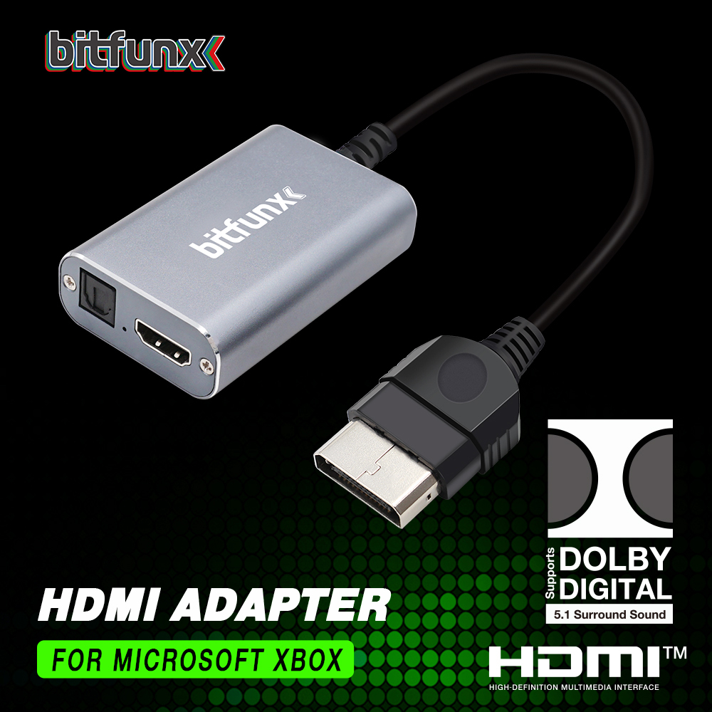 Retro Gaming Realm - Bitfunx HDMI ™ Adaptador para consolas