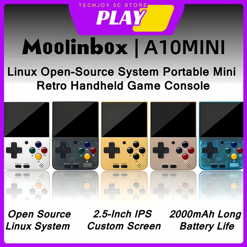 Retro Gaming Linux - Moolinbox A10Mini Consola de Juegos de