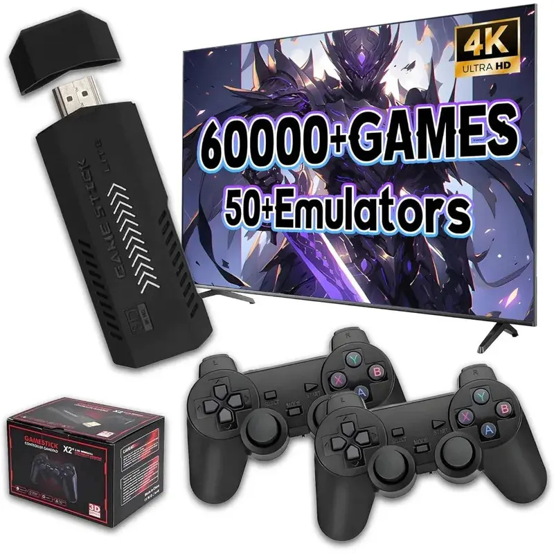 Retro Gaming Realm - Consola de Videojuegos Retro X2 PLUS
