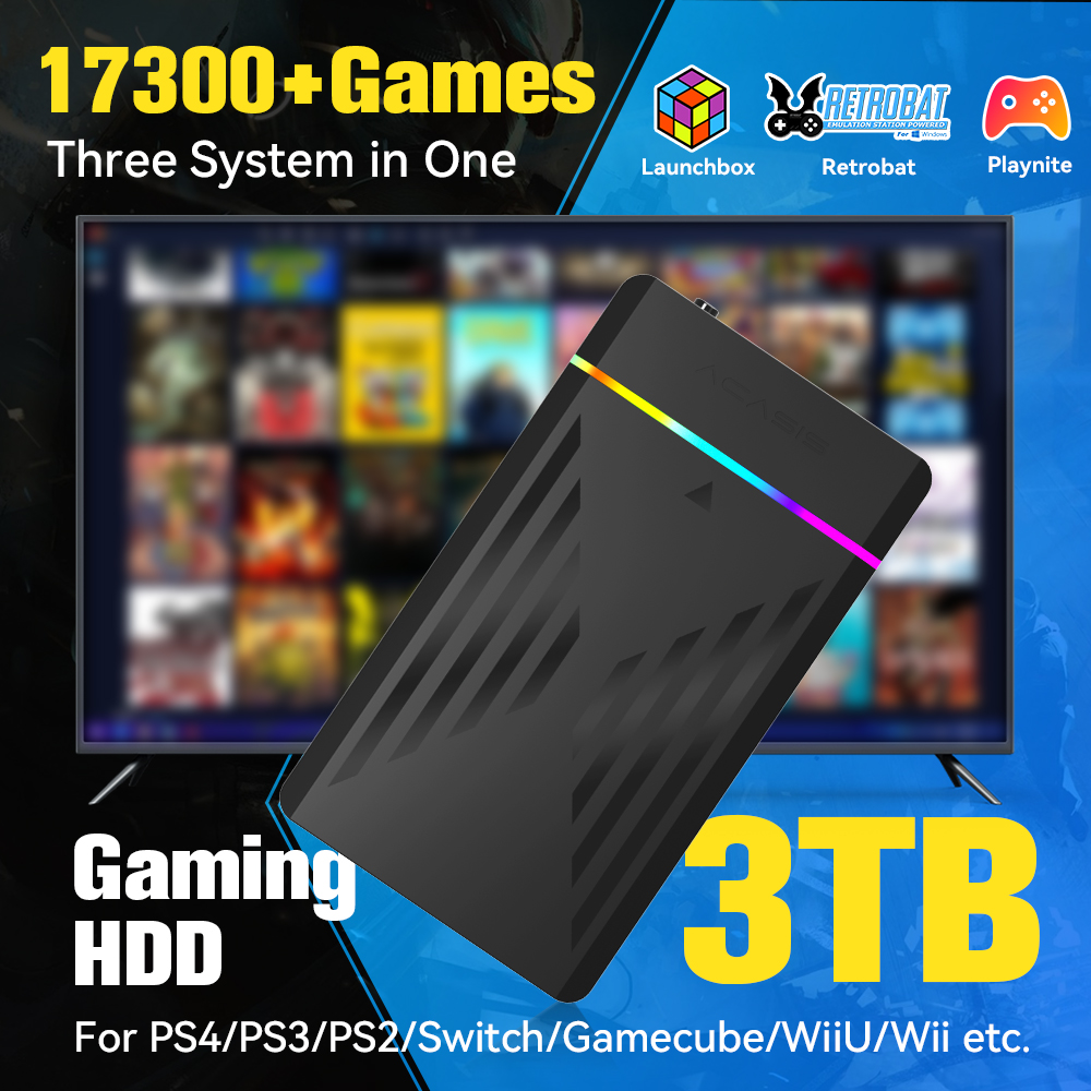 Retro X8 Gaming Console - Consola de juegos Retro portátil HDD