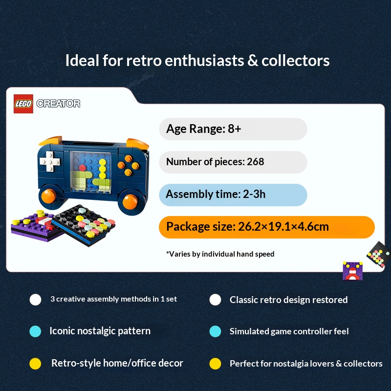 LEGO Creator 3 en 1, Bloques d - Retro Gaming Consoles reseña y precio