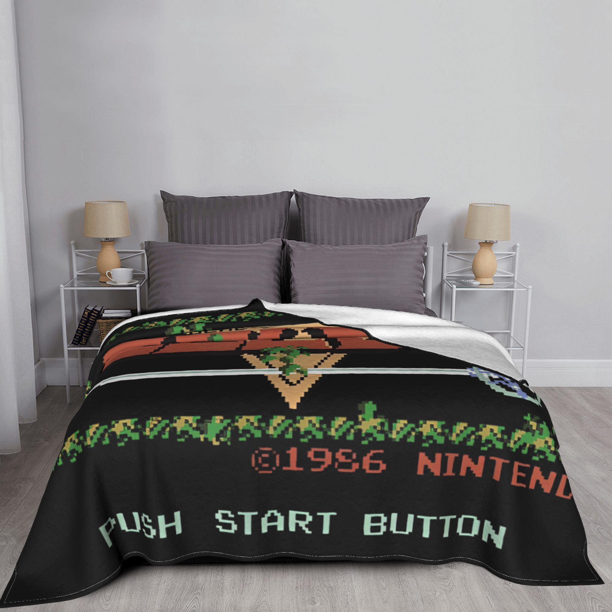 Manta de franela Z-Zelda Legen - Retro Gaming Zelda reseña y precio