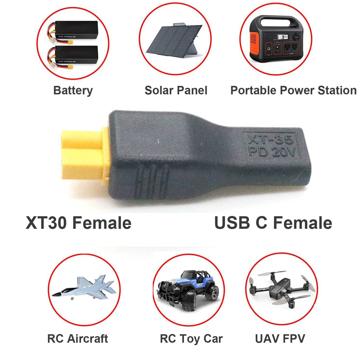 1 unidad USB tipo C entrada he - Controller Adapter Usb reseña y precio