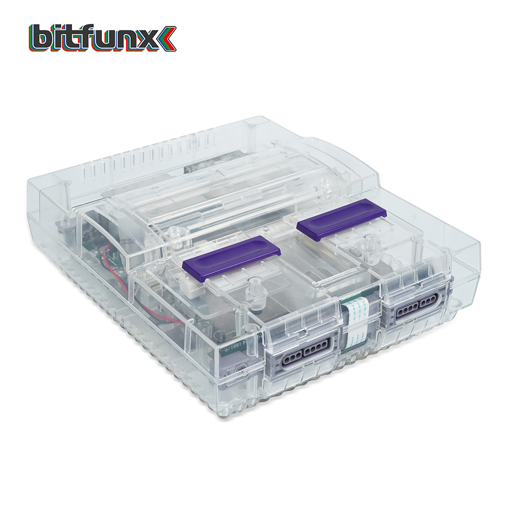 Bitfunx SNES carcasa de repues - Retro Gaming Consoles reseña y precio