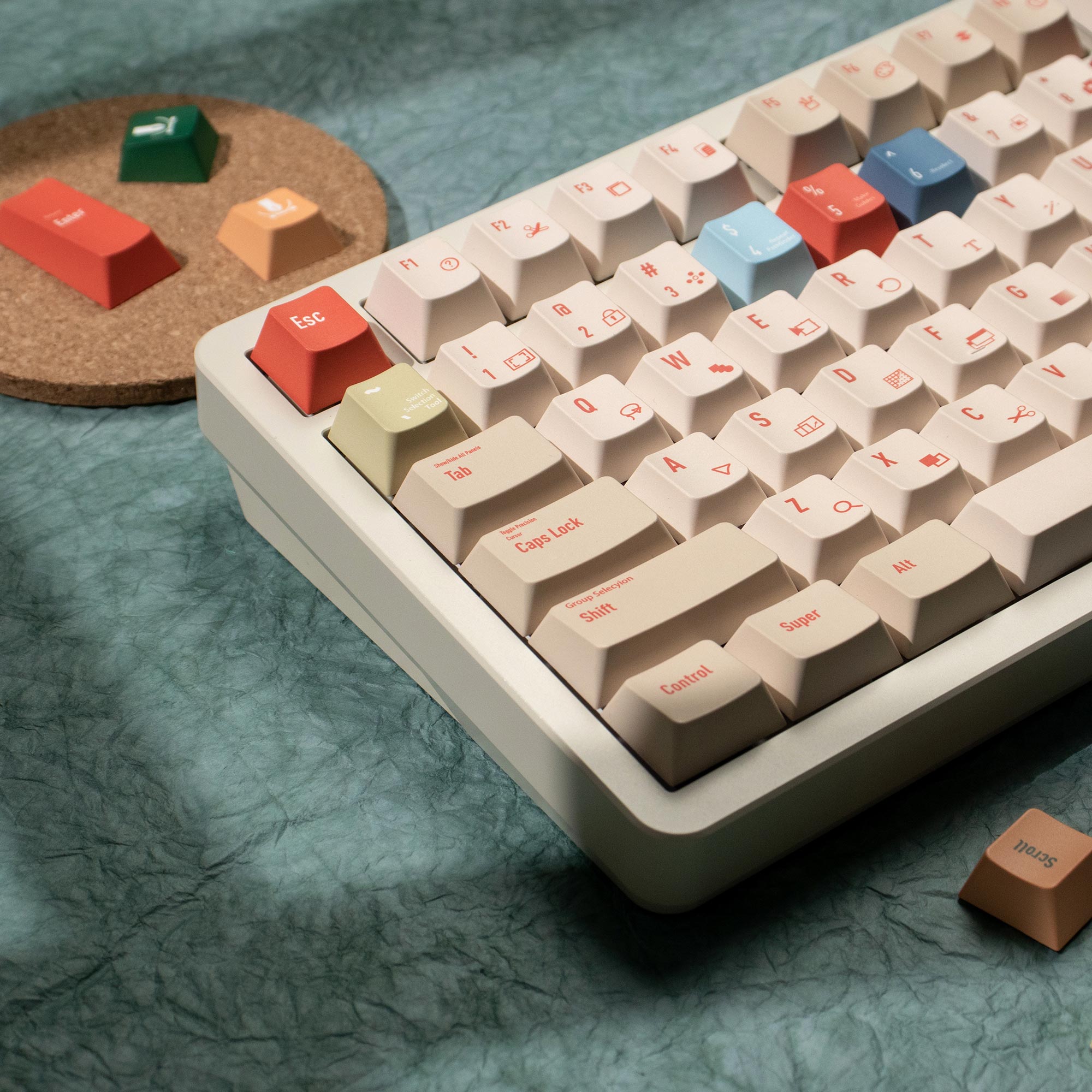 Teclas Illustrator DYE-SUB con - Retro Gaming Keyboard reseña y precio