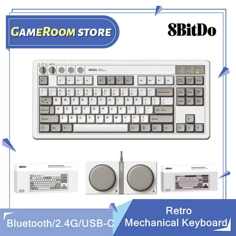 Teclado mecánico retro 8Bitdo, - Retro Gaming Keyboard reseña y precio